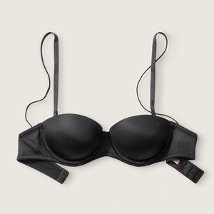 PINK VS MULTI-WAY PUSH UP STRAPLESS BRA 34B